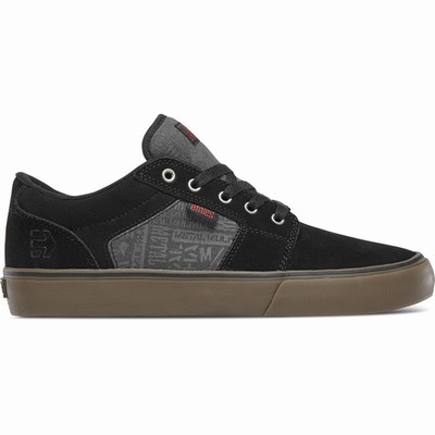 Tenis Etnies METAL MULISHA BARGE LS Negros/Grises Para Hombre MX736-GWV